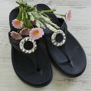 Crocs Wedge Thongs